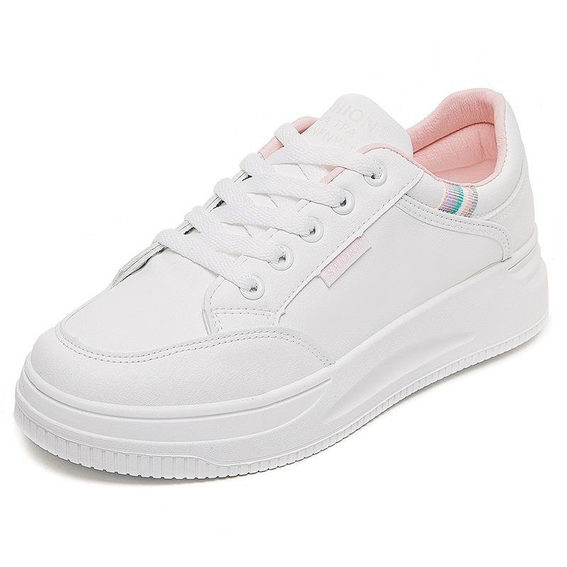 Little white shoes women's new spring and autumn versatile breathable non-slip board shoes platform sports casual shoes student white shoes