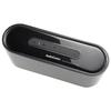 Ohm Electric AudioComm Bluetooth Wireless Speaker Stereo Silver OHM ASP-W720N 03-2194