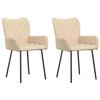 VidaXL 2x Chaises de Salle à Manger Sièges de Cuisine Fauteuils de Salle à Manger Chaises à Dîner Meubles de Cuisine 344830