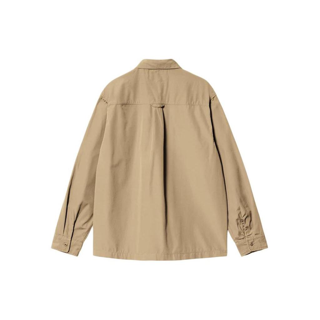 Carhartt WIP Craft Zip Shirt Long Sleeve Shirt Men Shirts Khaki I032962-1YA-02
