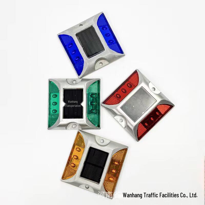 Milin Solar LED Cast Aluminum Flashing Road Stud