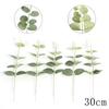 5/10Pcs Artificial Eucalyptus Leaves Green  Fake Plant for Wedding Decoration Garden Outdoor Home Decor Table Wreath Accessories