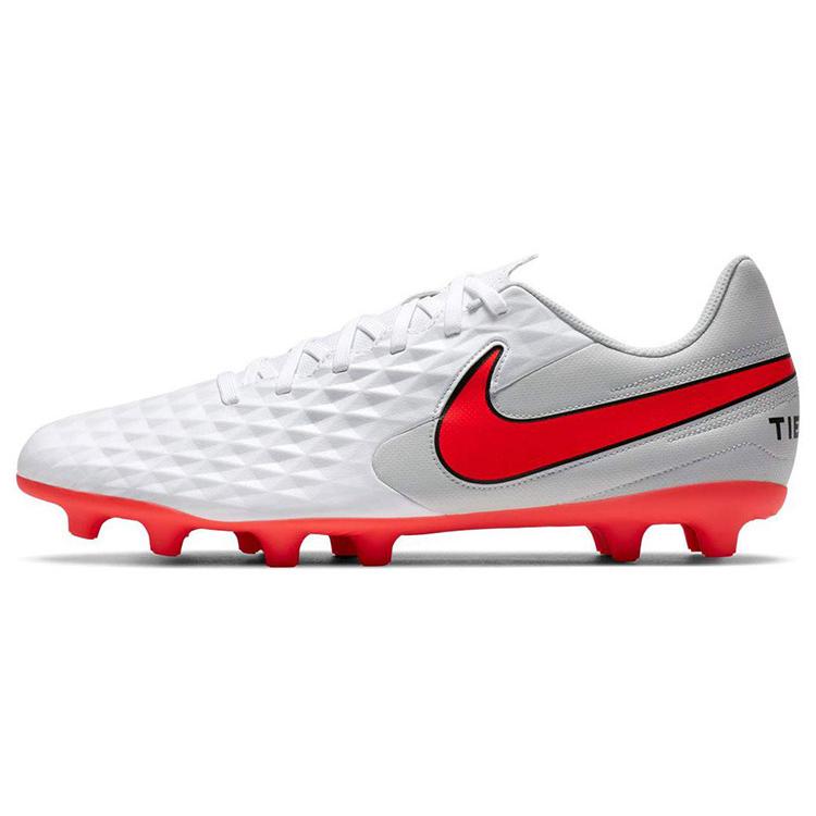 Nike Tiempo Legend 8 Club FG MG 'White Flash Crimson' AT6107-163