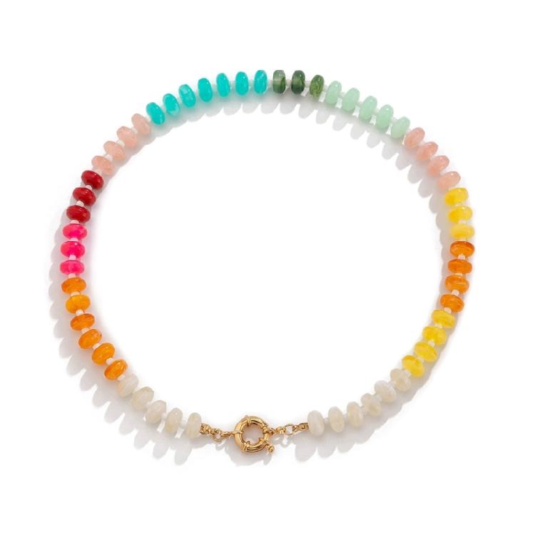 

Sturdy Acrylic Beads Necklace Colorfast Designs Comfortable Wear for Fashionable Outfit Combinations 1