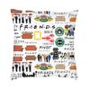 Classic Friends Tv Show Cushion Cover 40X40 Home Decor 3D Print Throw Pillow For Living Room Double Side