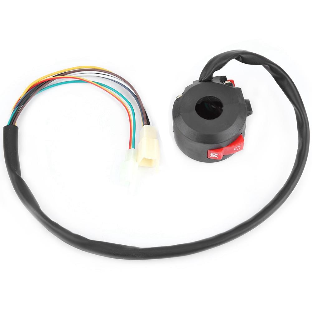 Motorcycle Left Handbar Switch Start Kill ON off Light Switch for 50cC 110cc ATV Quad