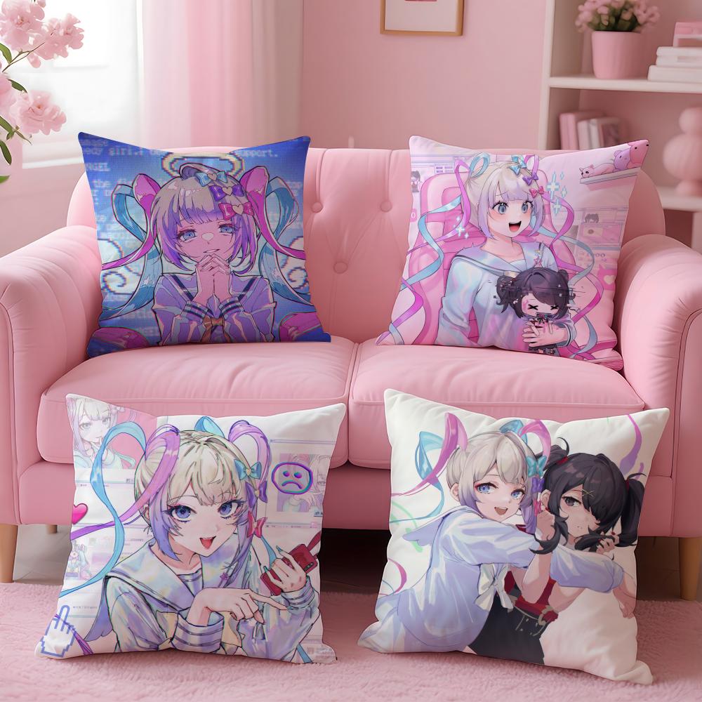 N-Needy Girl Overdoses Game Cushion Cover Plush Fabric Soft Double-Sided Printed Sofa Warm Winter Home Gift Pillow Cover