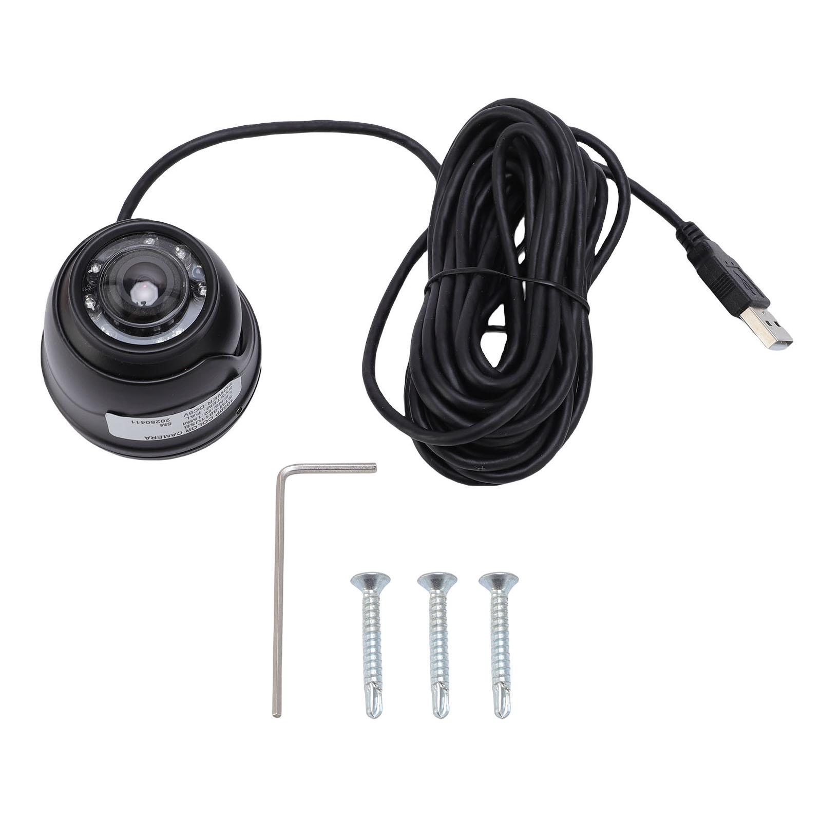 

USB Infrared Camera 2MP Resolution 1080P HD IP54 Rain Proof Aluminium Alloy Housing for Bus