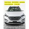 FASTCHE Držák rámečku registrační značky na přední nárazník Kompatibilní s 2016 2017 2018 Hyundai Tucson Rámeček přední registrační značky Nahrazuje OE #