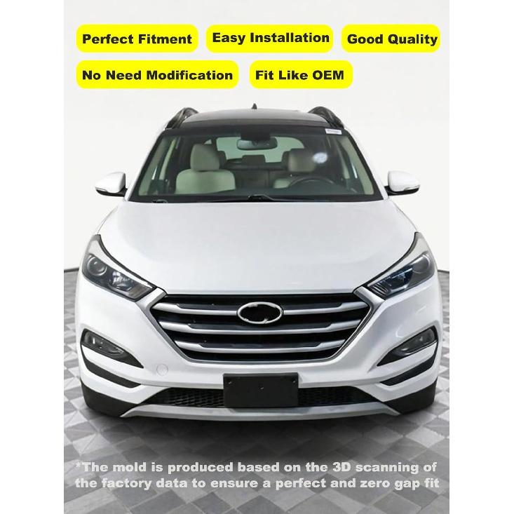 FASTCHE Držák rámečku registrační značky na přední nárazník Kompatibilní s 2016 2017 2018 Hyundai Tucson Rámeček přední registrační značky Nahrazuje OE #