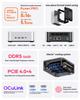 AOOSTAR MACO AMD Ryzen AI HX 470 Mini PC with 32GB LPDDR5 RAM 1TB NVME SSD, Mini Computer Computer, OCULINK/2 USB4