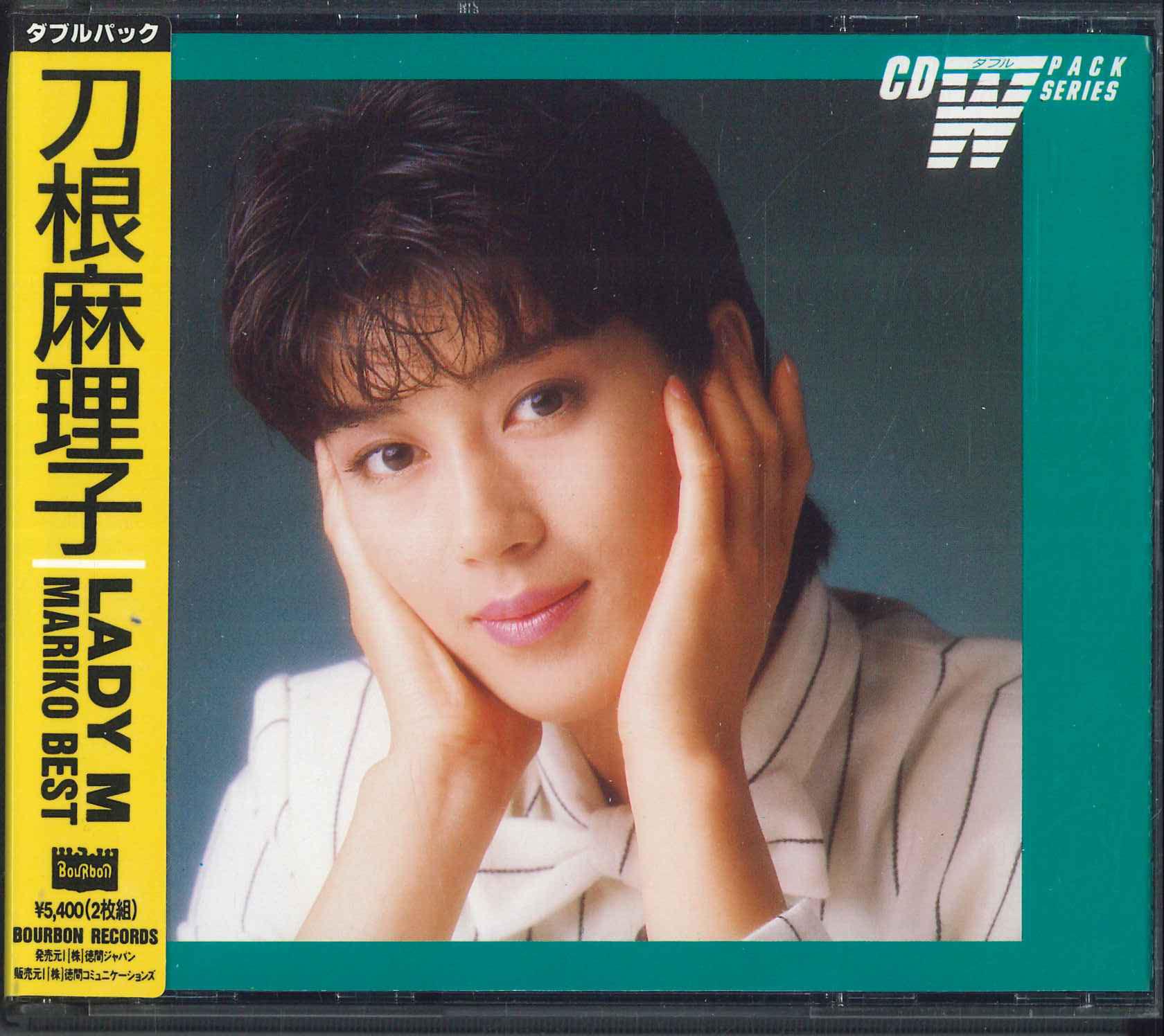 

CD MARIKO TONE Lady M Mariko BEST 27BTC1467 TOKUMA JAPAN CO 1986 Japan Japanese PopRock Used