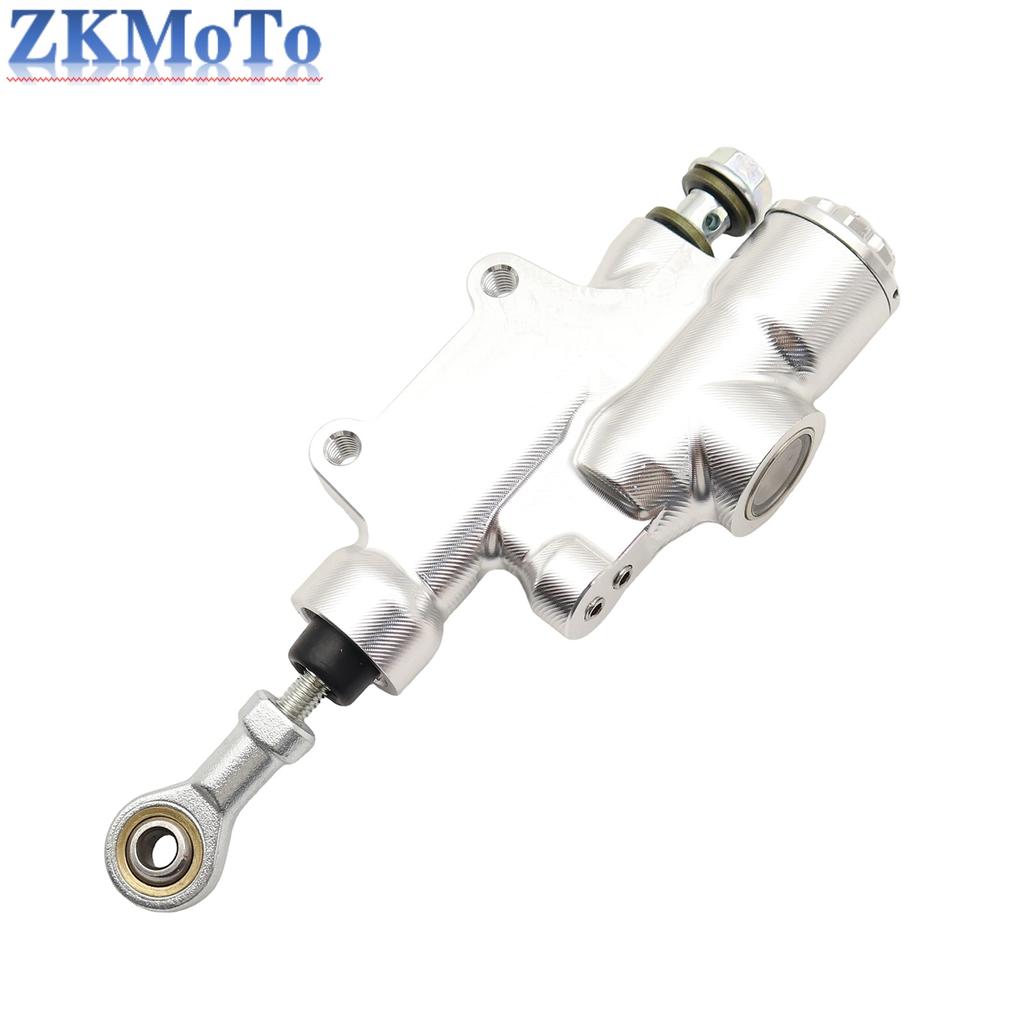 Motorcycle Rear Hydraulic Brake Master Cylinder Pump Rear Brake Pump Aluminum For KTM Husqvarna GasGas EXC EXCF SX SXF XC XCF