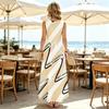 Sleeveless Summer Maxi Dress Soft & Breathable,Flattering Versatile for Daily Casual,Beach Vacation,Commute & Date