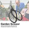 Stainless Steel Robust Scissors, Comfortable Handle, Suitable for Cutting Garden Flowers,   Utility Scissors with   Steel Material