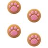 Lite CYBER Analog Stick Cover Nekonyan SWITCH Brown X Pink Switch [Switch Compatible] (for Joy-Con) -