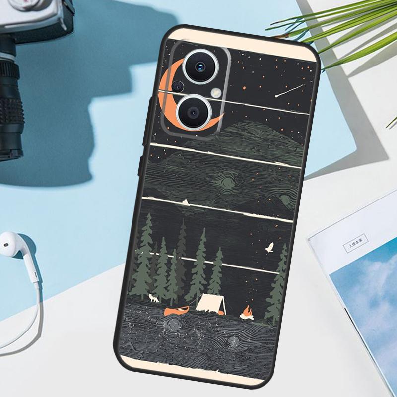 Summer Nights Cover For OPPO Reno 12 F 13F 14F 11F 10 11 13 14 Pro 7 8 Lite OPPO Find X9 X5 X6 X8 Pro Case