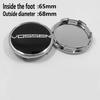 4Pcs 68mm 65mm 63mm For VOSSEN Car Wheel Center Hub Caps Wheel Center Cap Decoration Auto Styling Rim Hub Cap