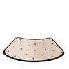 Curved Minimalist Diatomaceous Earth Bath Mat - Strong Absorption & Quick-Drying Fan Shape for Shower or Toilet.