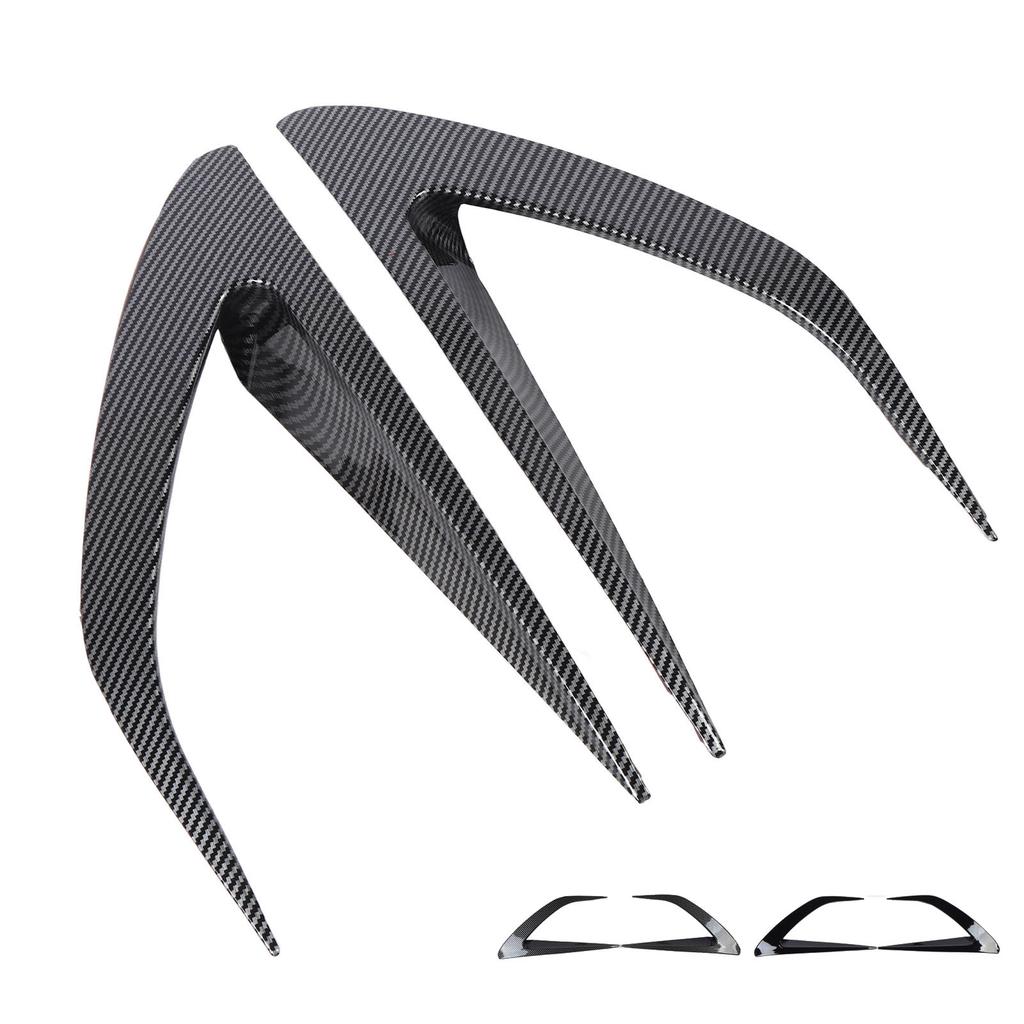 Air Vent Splitter Trim Stylish Look Auto Front Air Vent Splitter Improved Airflow Front Bumpe for MX-5 Miata ND 2016 and Later