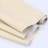 Thin cowhide material, beige, whole genuine leather, bedside sofa, soft bag, car door panel, gear lever cover, fine grain soft c