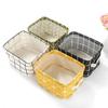 1PC Folding Desktop Storage Box Waterproof Toy Sundries Storage Basket Cosmetic Underwear Storage Office Stationery Organizer