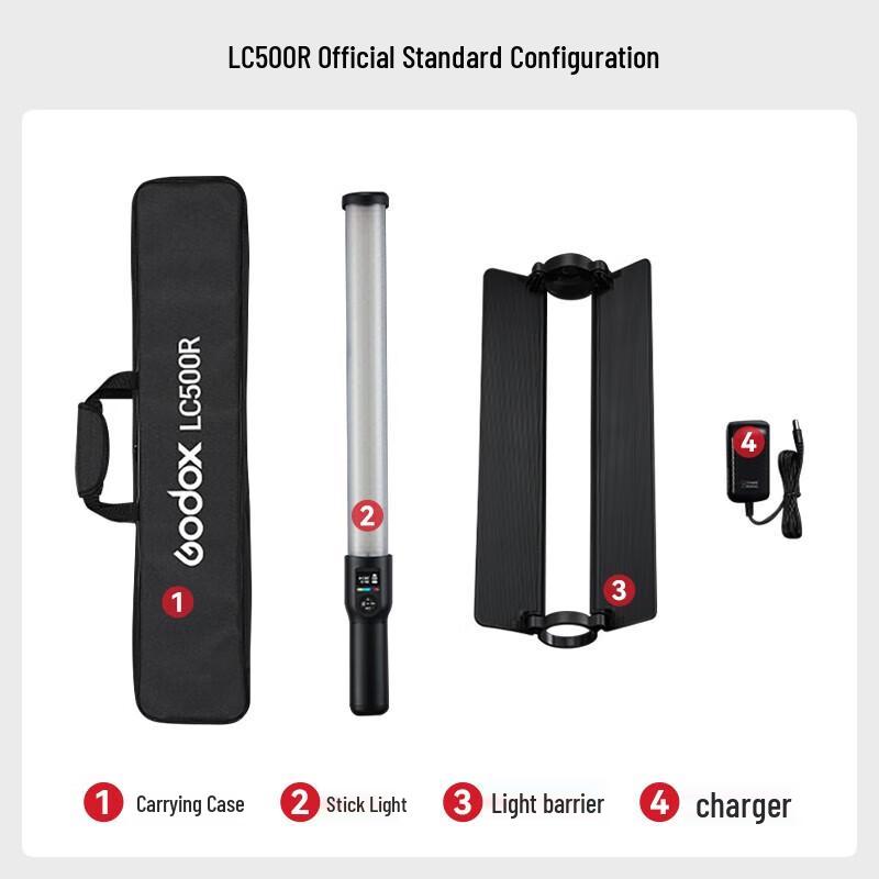 Godox LC500R Handheld RGB LED Light Stick Kit