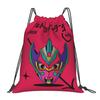 Custom Ultramans Drawstring Bags for Training Yoga Backpacks Men Women Anime Sports Gym Sackpack