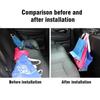 3 in 1 Car Back Seat Headrest Hook Mobile Phone Holder for Bag Purse Cloth Grocery Storage Hook Phone Holder Auto Fastener Clip