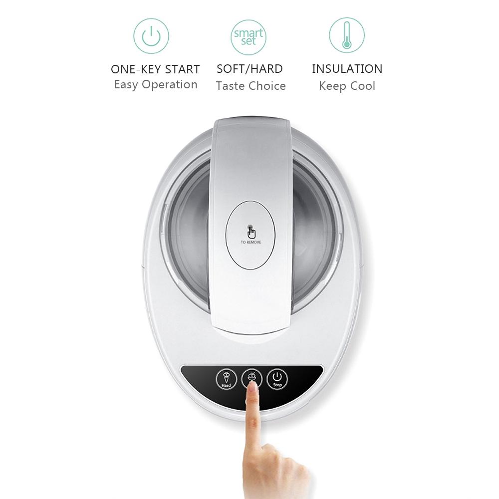 110W 1000ML Automatic DIY Multifunctional Fruit Ice Cream Maker Homemade Dessert Ice Cream Machine