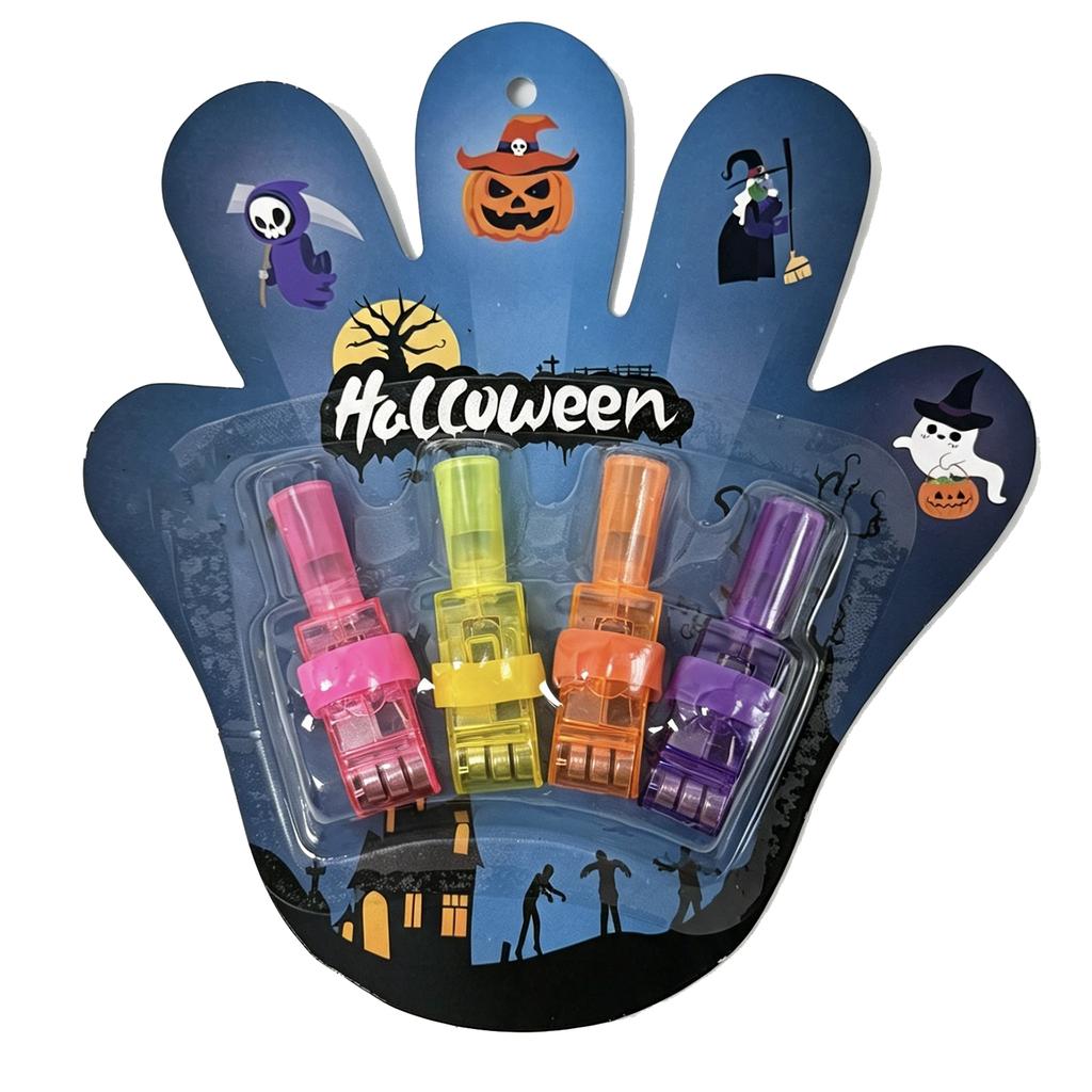 Halloween Projection Finger Lights Party Favors, Glowing Light Up Toys for Kids, or Prizes with Fun Patterns (Design May Vary)