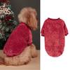 Soft Fleece Dog Shirt Comfortable Pullover Pet Apparel Lightweight Classic Crewneck Design for Small Dogs Puppies