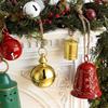 Iron Christmas Bell Holiday Decorations For Fireplaces Mantels Doorway Festival Tree Accent Party Supplies