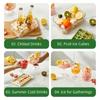 Press To Remove Ice Maker Storage Box 28/56 Grid Ice Mould Tray Ice Cube Mold  Chilling Drinks