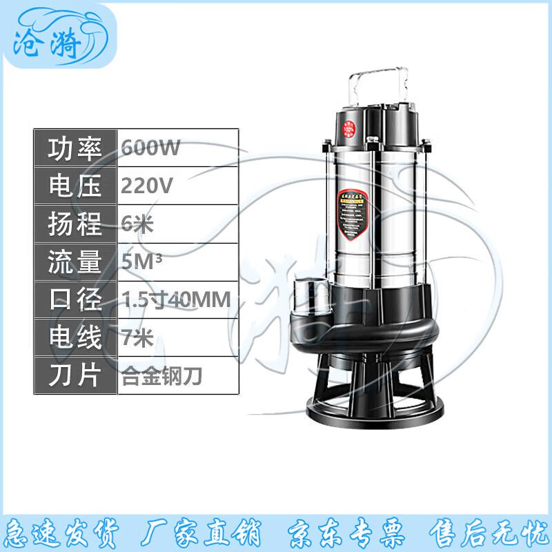 Cangyi Submersible Industrial Sewage & Cutting Pump