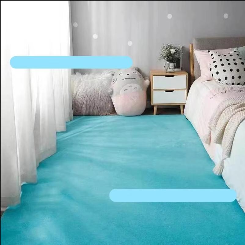 Modern, Simple and High-end Coral Velvet Carpet, Living Room Sofa, Bedroom Bed, Anti-stain Carpet, Home Decoration