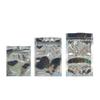 100 Pcs Glitter Heat Seal Aluminum Foil Ziplock Bags Flat Zip Lock  Package Bag Plastic Foil Zip Bags Free Shipping