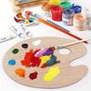 1 Pcs wood Watercolor Palette Paint Tray Plastic for DIY Craft Professional Art Painting
