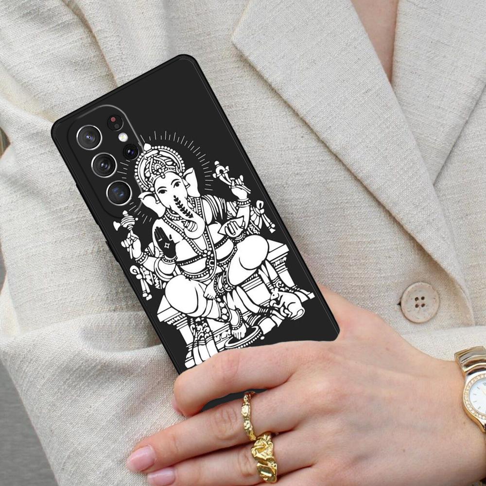 Ganesha The Hindu Cell Phone Case for Samsung Galaxy S26 Ultra S25 S24 S23 S22 S21 S20 Note10 Cover