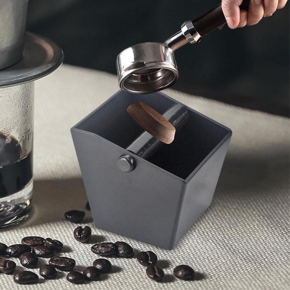 Coffee Knocking Box Antislip Coffee Bucket Espresso Powder Container Powder Bevel Residue Coffee Accessories Home Cafes Tool