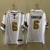 2026 NFL St. Saints 6 Shough Maglia da Calcio Ricamata Uomo Donna