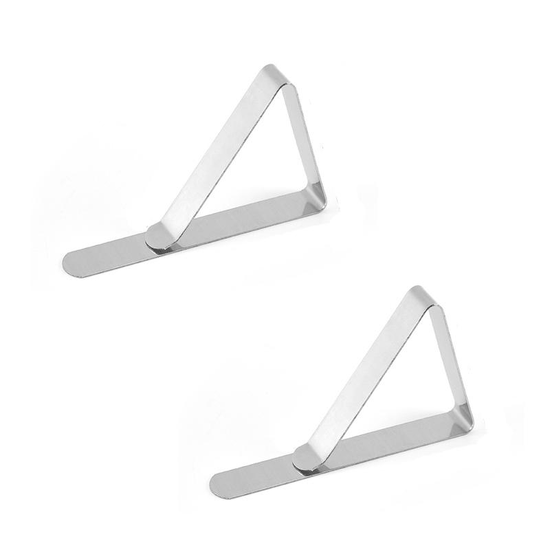 2/4/12Pcs Tablecloth Clips-Picnic Table Cloth Clips-Stainless Steel Table Cloth Cover Clamps-Table Clips for Weddings Party