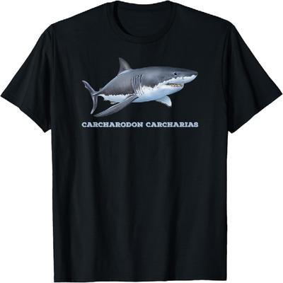 Great White Shark Shirt Men Women Adults Teens Boy Girl Gift T-Shirt
