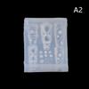 Silicone Nail Mold Rose Hourglass Shape Nail Seal DIY Design Stereoscopic Stamping Plate for Nail Art Decorations Salon Use
