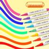 Tingyuxuan 207 Double-Ended Acrylic Marker: Water-Based, Waterproof, DIY Graffiti Pen for Kids and Students