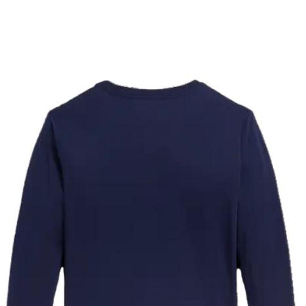 Polo Ralph Lauren Sweatshirt Graphic Print Crew Neck Kids sweatshirts Blue CWPOTSHY8020-701
