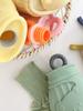 Cartoon Hot Water Bottle for Winter, Small Size for Girls, Portable, for Warming Feet In Bed, Silicone Water-Filled Warm Water Bag with Plush