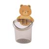 Toothbrush Holder Adorable Bear Hug Storage Cup Wall-mounted Drain Design Easy Organization Toothbrush Cup Bathroom Supplies