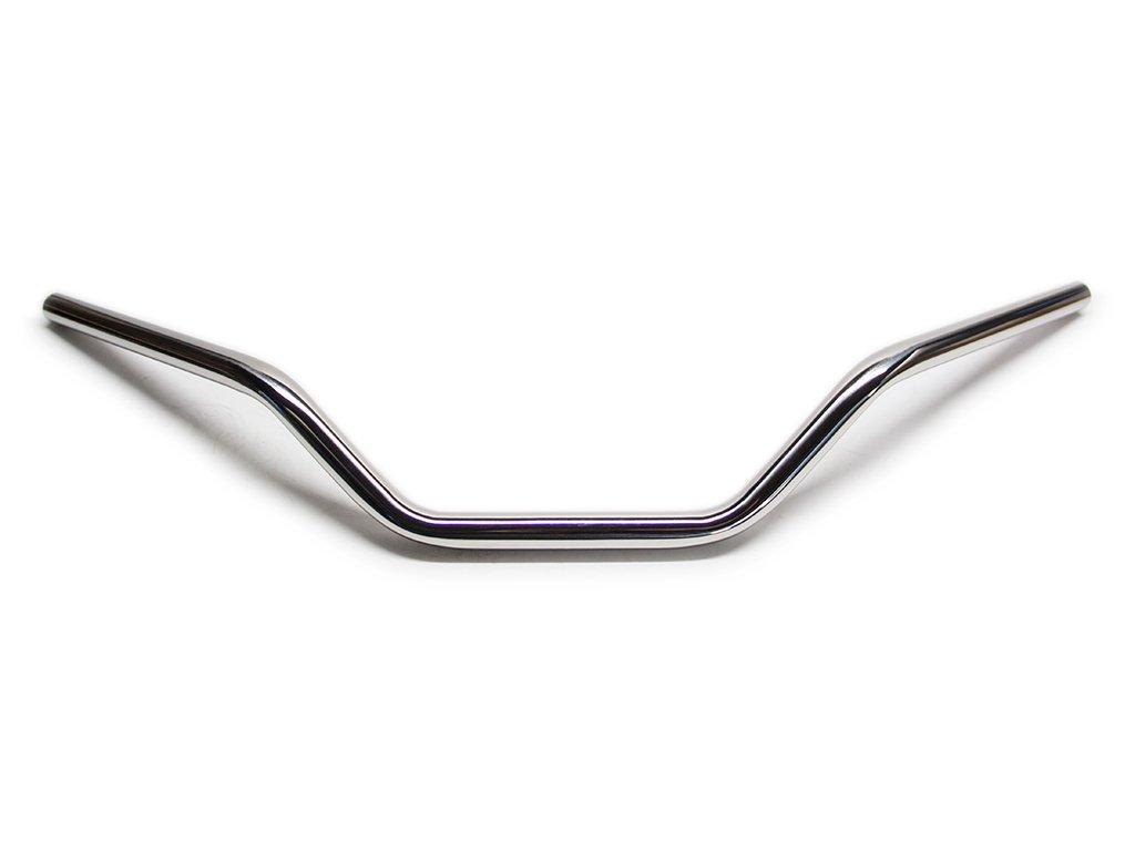 MOTOR ROCK Early Model Handlebars SR Inch Polished "For Maniacs" 7/8 MR-HC051
