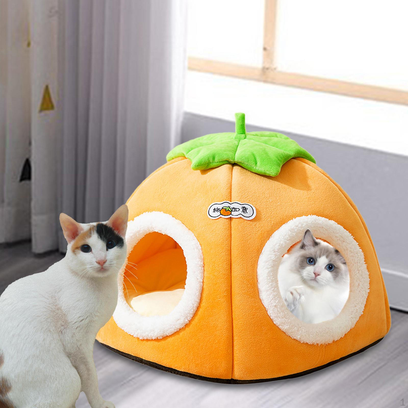 

Кровать-пещера для кошек и маленьких собак M